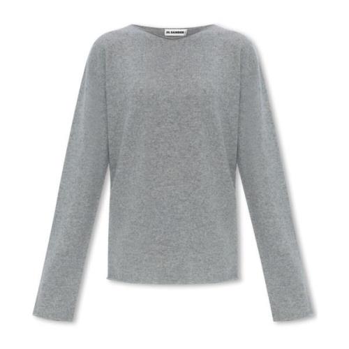 Kasjmier trui Jil Sander , Gray , Dames