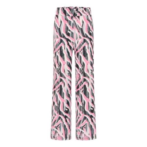 Antoni Alloverprint Broek Carlo Colucci , Black , Dames