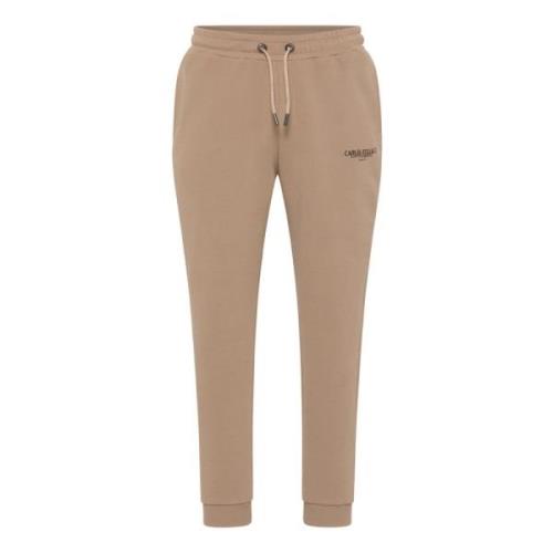 Casual De Salvo Jogger Sweatpants Carlo Colucci , Beige , Heren