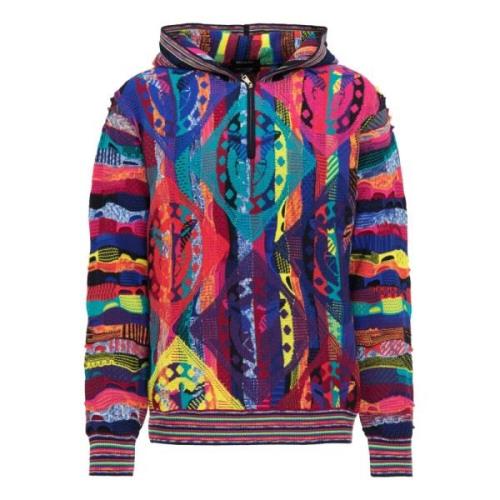 Unieke Zip-through Sweatshirt Carlo Colucci , Multicolor , Heren