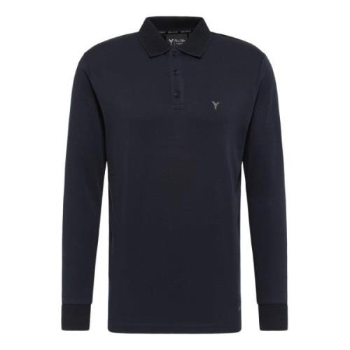 Uniek Artistiek Heren Polo Shirt Carlo Colucci , Blue , Heren