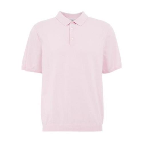 Roze Ss23 Heren Polo Shirt Closed , Pink , Heren