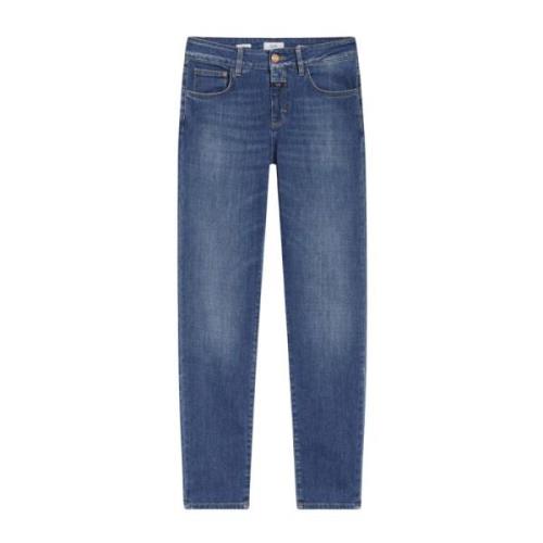 Tweedehands Oorbellen, Eco-Denim 5-Pocket Jeans Closed , Blue , Dames