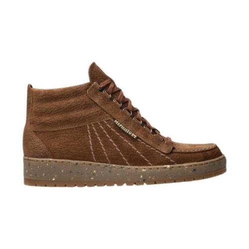 Rainbow Mid Heren Enkellaars Mephisto , Brown , Heren