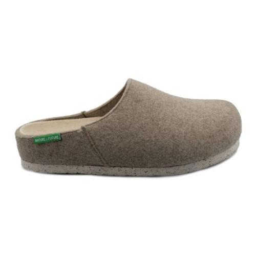 Heren Warmgrijze Felt Sandaal/Klomp Mephisto , Gray , Heren