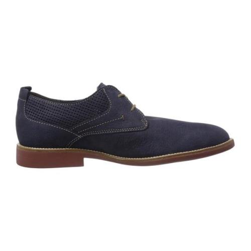 Elegante Veterschoen voor Heren Mephisto , Blue , Heren