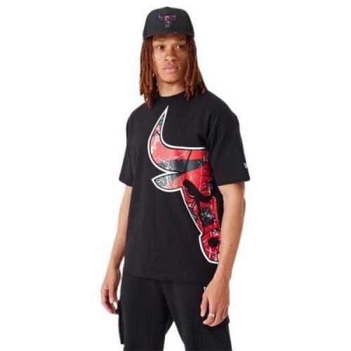 T-Shirts New Era , Black , Heren