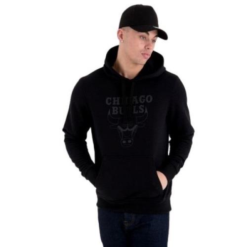 Hoodies New Era , Black , Heren