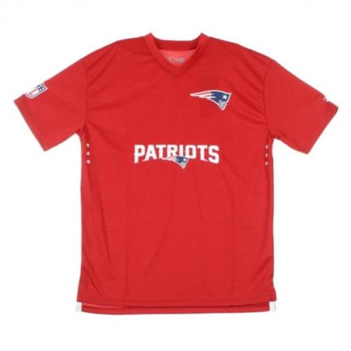 NFL Wordmark Jersey Neepat T-shirt New Era , Red , Heren