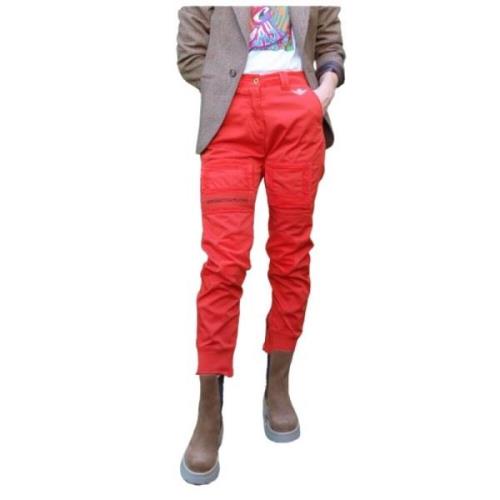 Anti-G Broek - Oranje Katoen Aeronautica Militare , Red , Dames