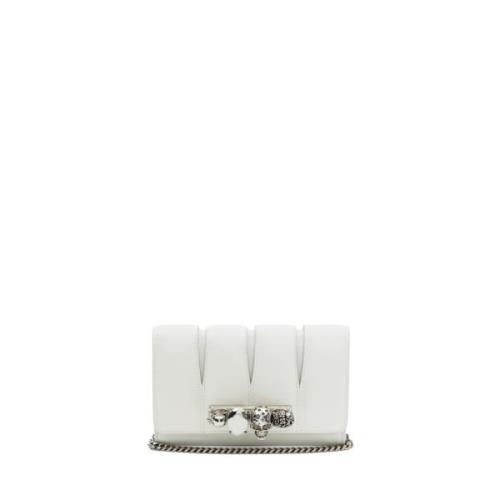 Slash Clutch Tas - Wit Alexander McQueen , White , Dames