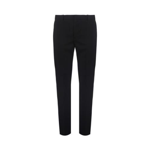 Gabardine Wol Chino`s, Tijdloze Garderobe Toevoeging Alexander McQueen...