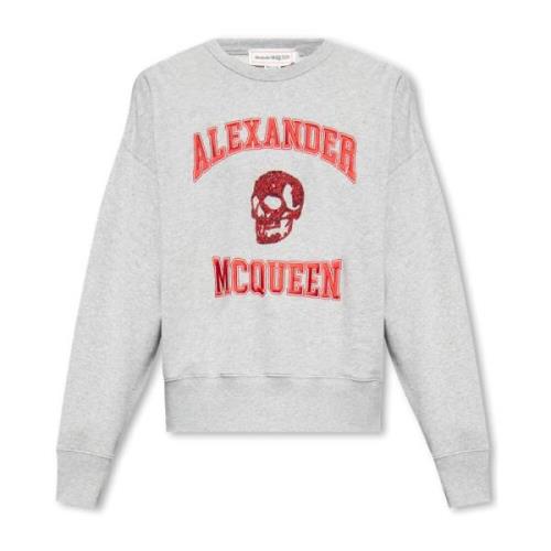 Sweatshirts Hoodies Alexander McQueen , Gray , Heren