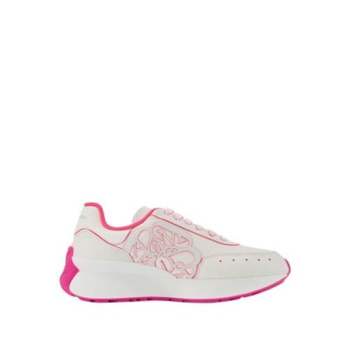 Multicolore Leren Sneakers Alexander McQueen , Multicolor , Dames