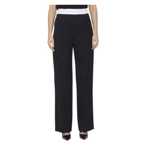 Zwarte op maat gemaakte broek voor dames Alexander Wang , Black , Dame...