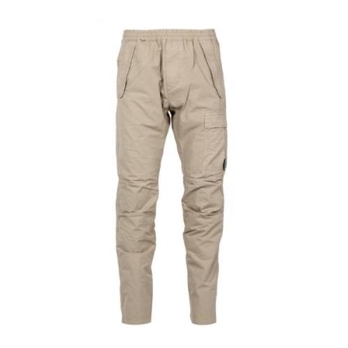 Sport-geïnspireerde Slim-Fit Broek C.p. Company , Brown , Heren