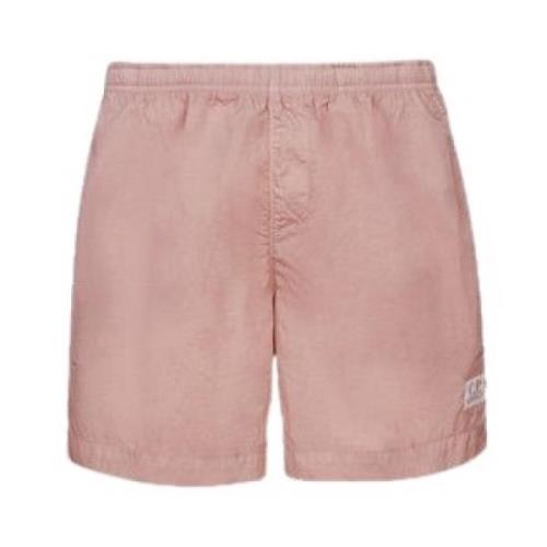Casual zomer shorts in bleek mauve C.p. Company , Pink , Heren