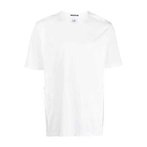 101 WIT Metropolis Series Mercerized T-Shirt C.p. Company , White , He...