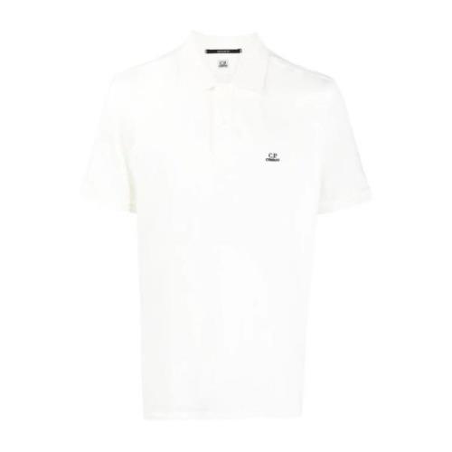 Kliek Wit Poloshirt C.p. Company , White , Heren