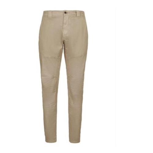 Ergonomische Stretch Chino Broek C.p. Company , Beige , Heren