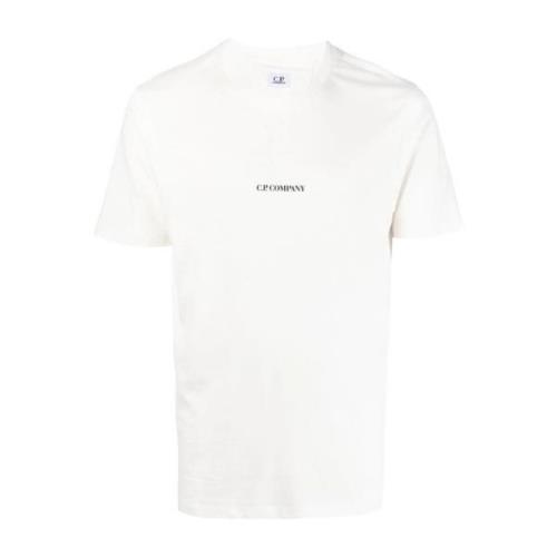 Logo T-Shirt Collectie C.p. Company , White , Heren