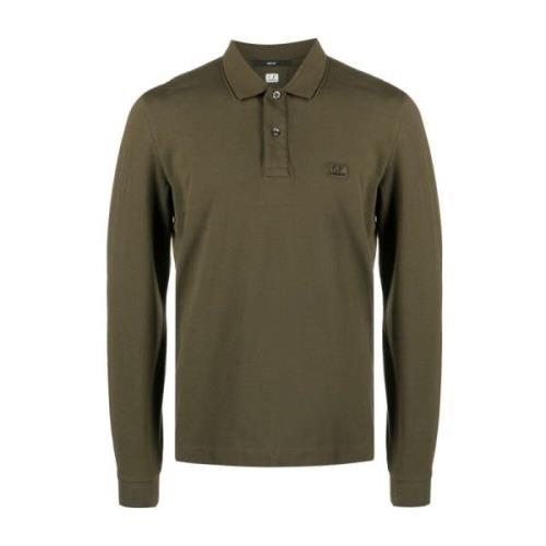 Klassieke Polo Shirts C.p. Company , Green , Heren