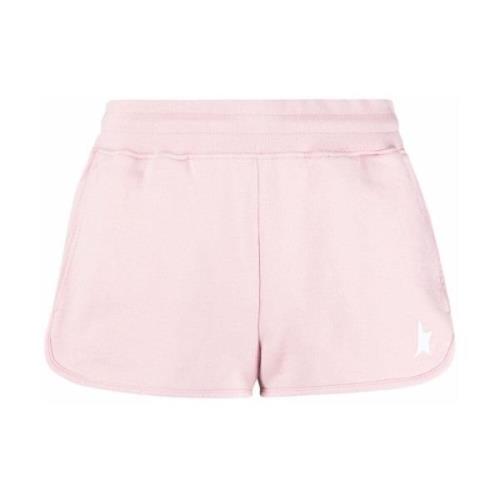 Roze Katoenen Shorts Golden Goose , Pink , Dames