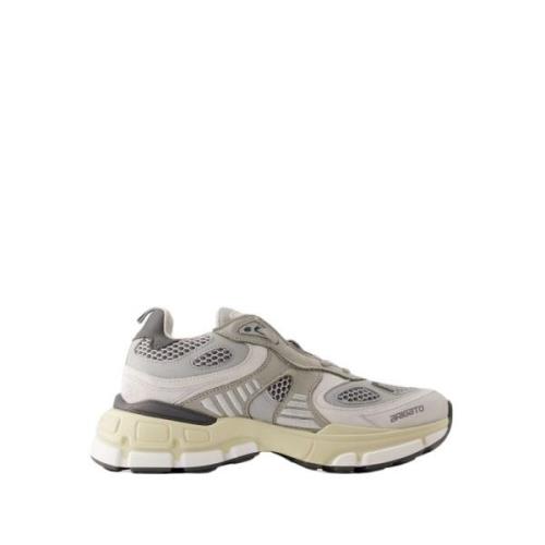 Grijze Leren Ghost Runner Sneakers Axel Arigato , Gray , Dames