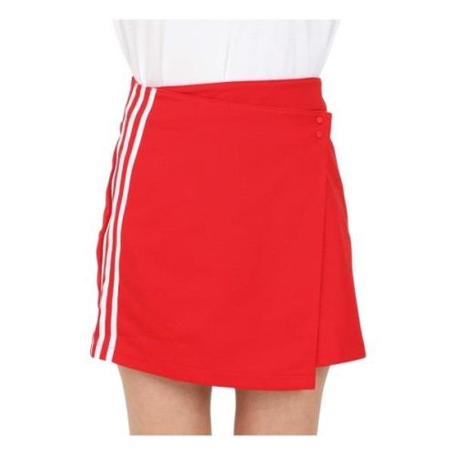 Adicolor Classics 3-Stripes Rode Damesrok Adidas Originals , Red , Dam...