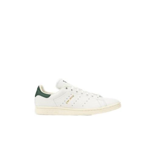 Witte Sneakers met Contrastlogo Adidas Originals , White , Heren