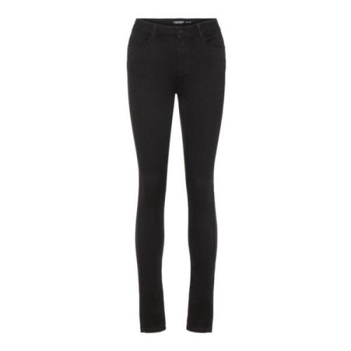 Zwarte Shape Up Jeans | Freewear Zwart Vero Moda , Black , Dames