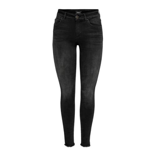 Skinny Jeans Only , Black , Dames