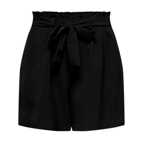 Zwarte Dames Shorts Only , Black , Dames