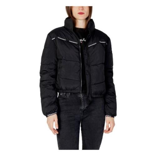 Down Jackets Tommy Jeans , Black , Dames