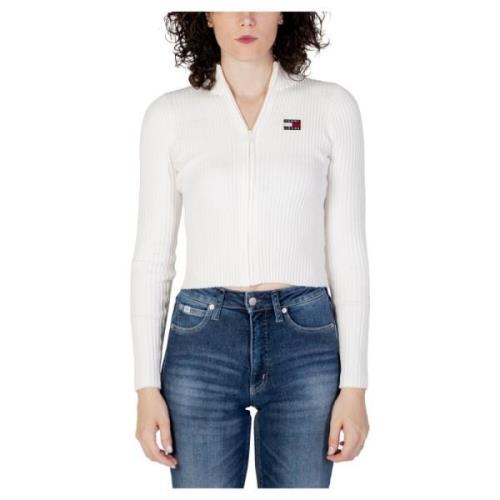 Cardigan Tommy Jeans , White , Dames