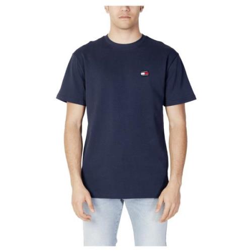 Heren Klassiek Tommy T-Shirt Tommy Jeans , Blue , Heren