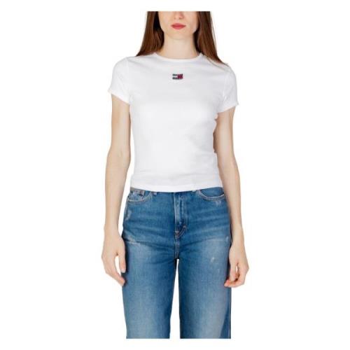 T-Shirts Tommy Jeans , White , Dames