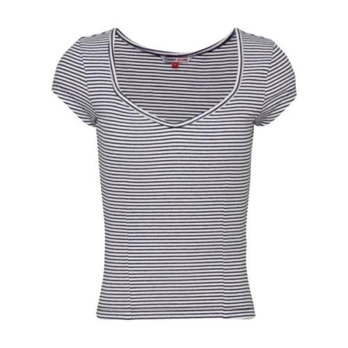 T-Shirts Tommy Jeans , Blue , Dames