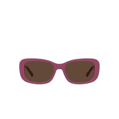 Vierkante zonnebril voor vrouwen Love Moschino , Pink , Dames