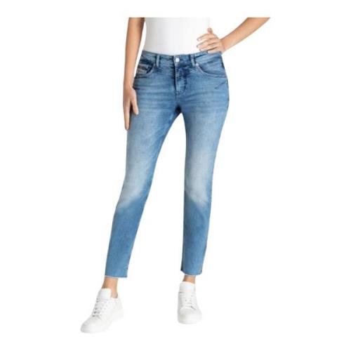 Elegant Slim Chic Skinny Jeans MAC , Blue , Dames
