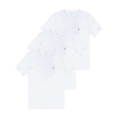 Brace T-shirt drie-pack AllSaints , White , Heren