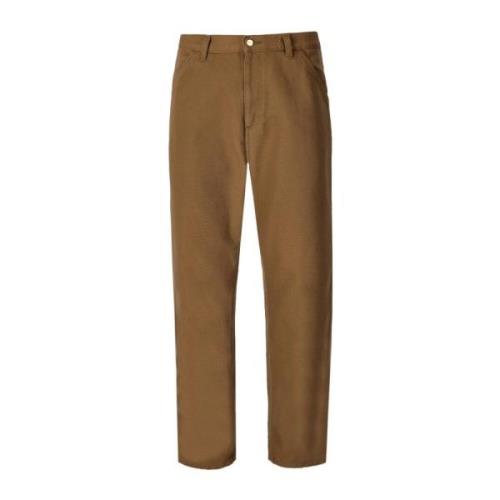 Slim-fit Trousers Carhartt Wip , Brown , Heren
