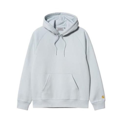 Hooded Chase Sweatshirt Carhartt Wip , Blue , Heren