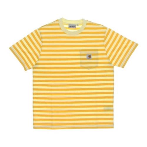 Zak T-Shirt Scotty Popsicle Carhartt Wip , Yellow , Heren