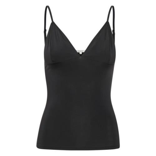 Elegant Mouwloos Topje Gestuz , Black , Dames