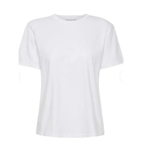 Klassiek Wit Jorygz Tee T-Shirt Gestuz , White , Dames