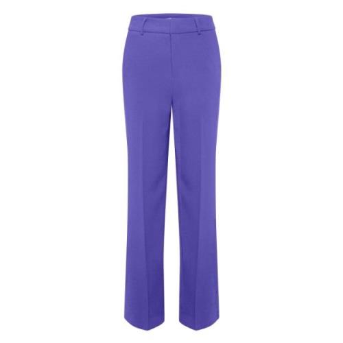 Stijlvolle MW-broek voor modieuze vrouwen Gestuz , Purple , Dames