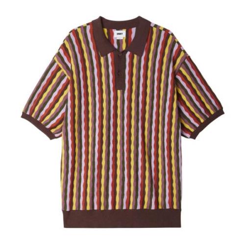 Polo Shirt Obey , Multicolor , Heren