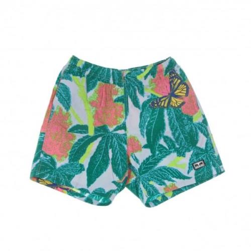 Corto Easy Relaxed Buds Shorts Obey , Green , Heren