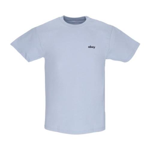 T-Shirts Obey , Gray , Heren